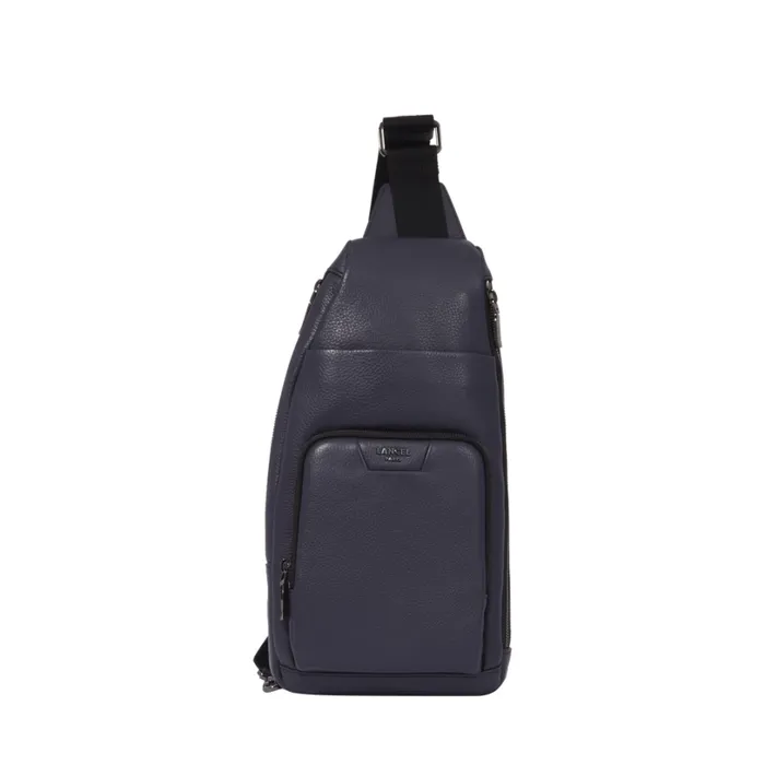 1strap Backpack Navy Blue Men Lancel Backpacks