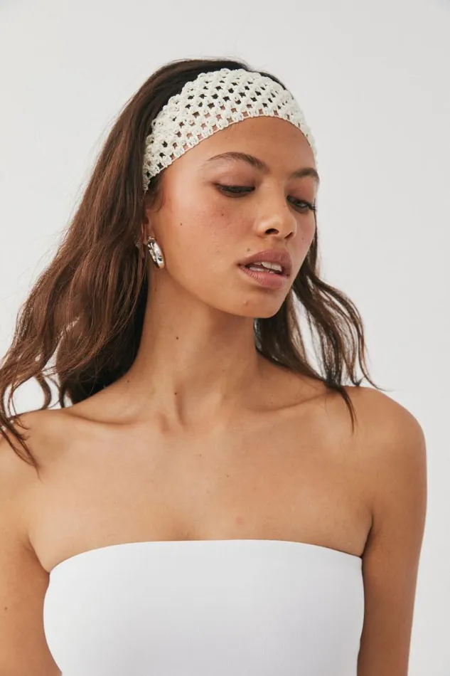 Accessories Supr Accessories Kaylee Knit Headband Cream