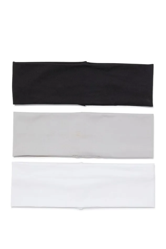 Accessories Supr Accessories Luxe Headband 3 Pack Blackgreywhite
