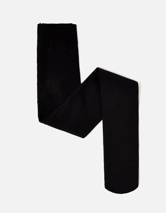 Accessorize 60 Denier Luxury Italian Tights Black Black Women Socks and Tights