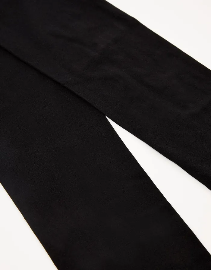 Accessorize 60 Denier Luxury Italian Tights Black Black Women Socks and Tights