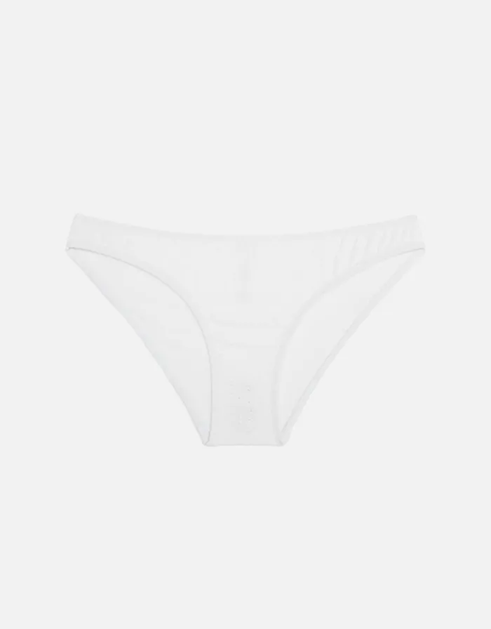 Accessorize Broderie Bikini Briefs Ivory Ivory Women Bikinis