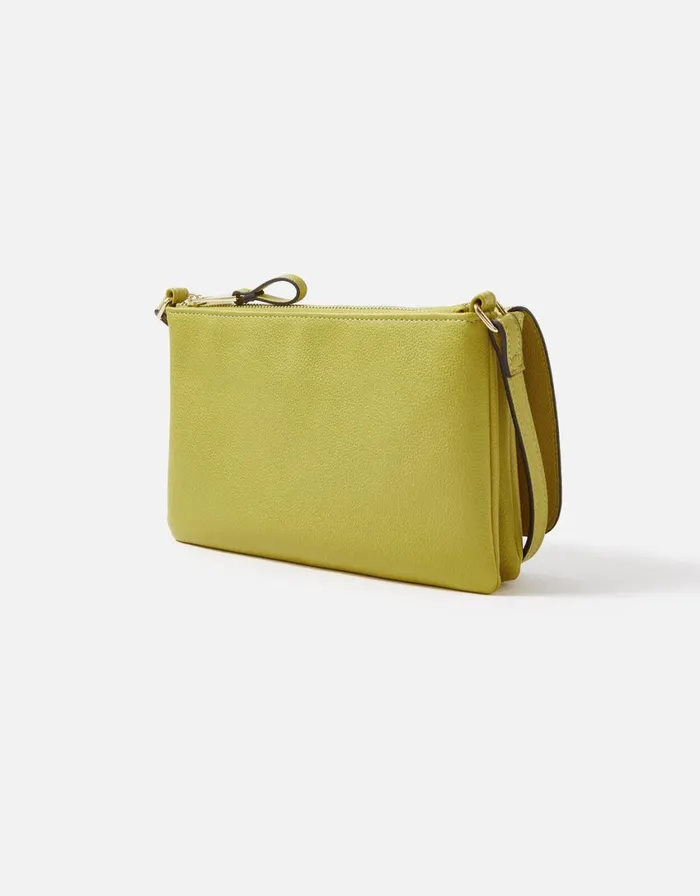 Accessorize Callie CrossBody Bag Green Lime Women CrossBody Bags