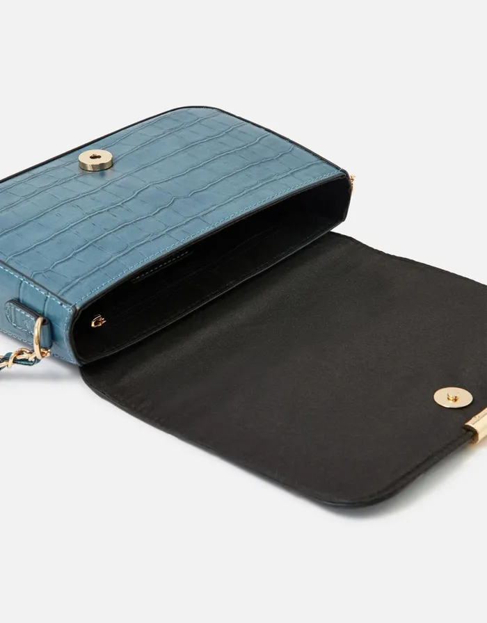 Accessorize Elin CrossBody Chain Bag Blue Blue Women CrossBody Bags