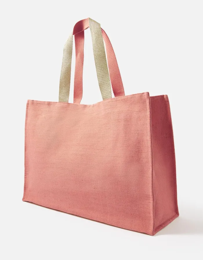 Accessorize Embroidered Pineapple Tote Bag Women Beach Bags