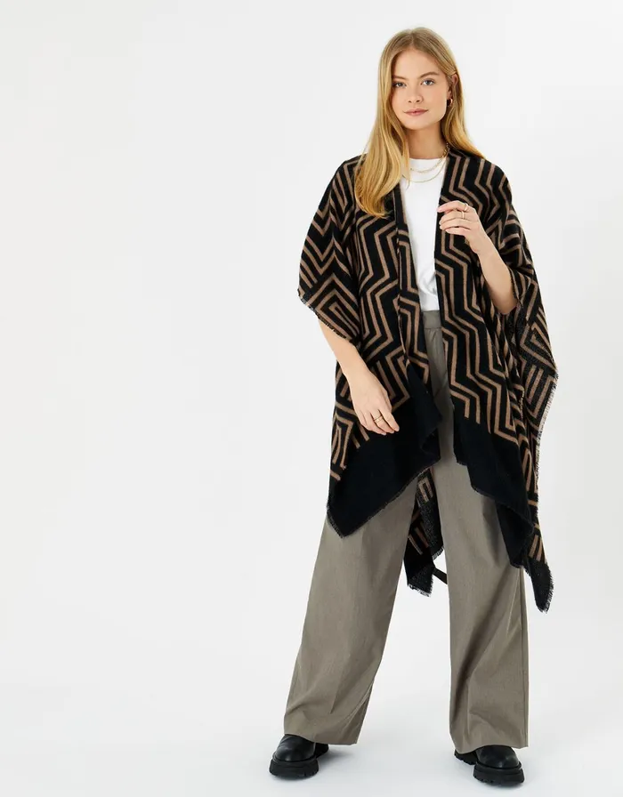 Accessorize Firenze Poncho Women Scarves
