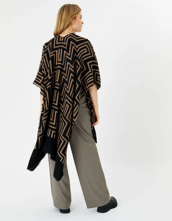 Accessorize Firenze Poncho Women Scarves