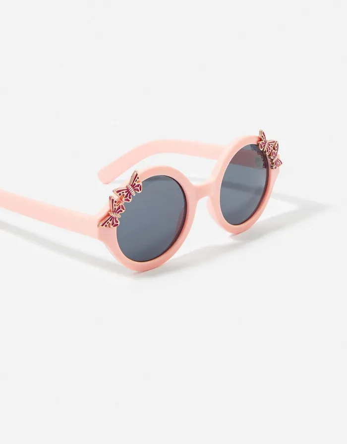 Accessorize Girls Butterfly Round Sunglasses Girls Accessories