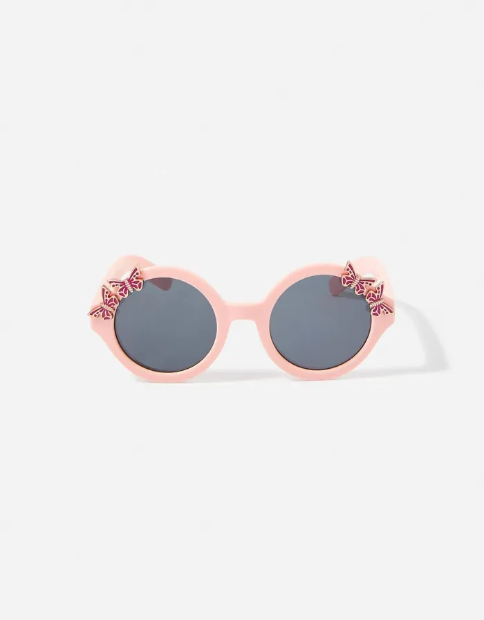 Accessorize Girls Butterfly Round Sunglasses Girls Accessories