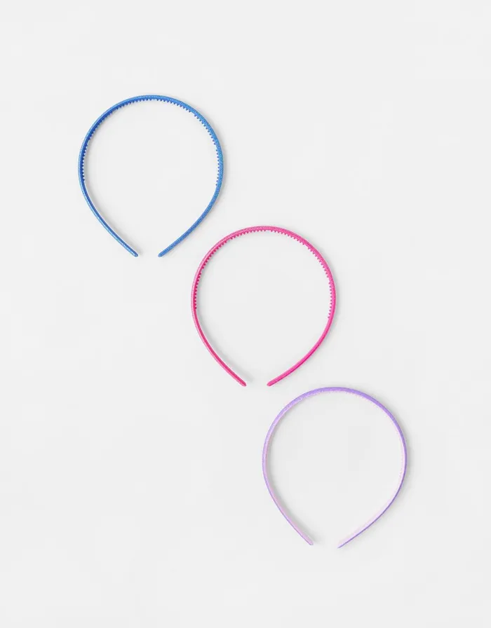 Accessorize Girls Skinny Headband Set Girls Hair Accessories