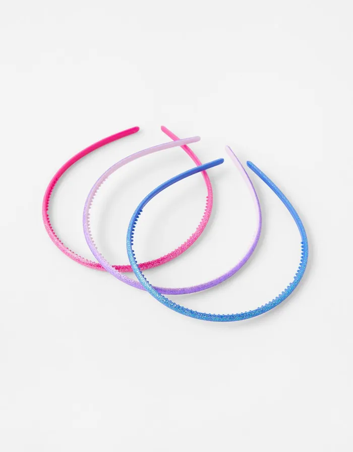 Accessorize Girls Skinny Headband Set Girls Hair Accessories