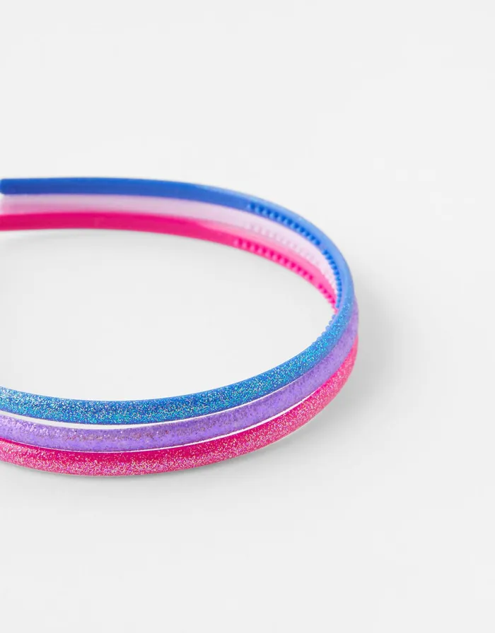 Accessorize Girls Skinny Headband Set Girls Hair Accessories