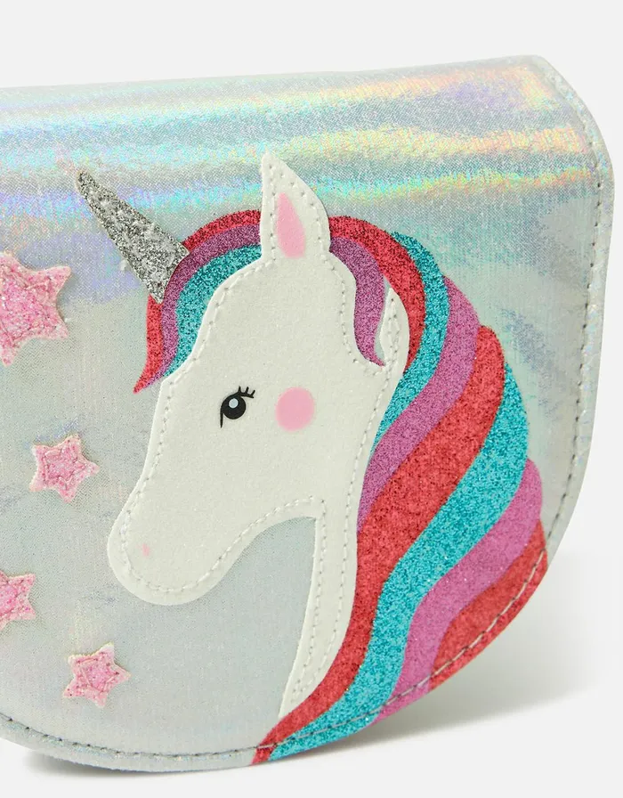 Accessorize Girls Unicorn Saddle CrossBody Bag Girls Bags