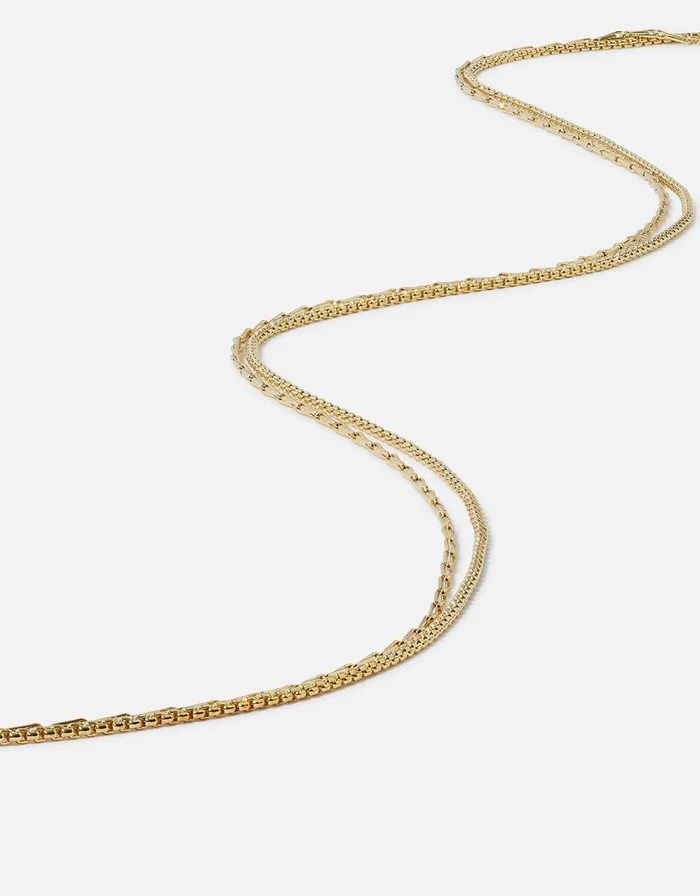 Accessorize GoldPlated Layered Choker Women Necklaces