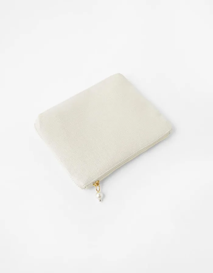 Accessorize Harrie Bridal Heart Beaded Pouch Women Purses and Wallets