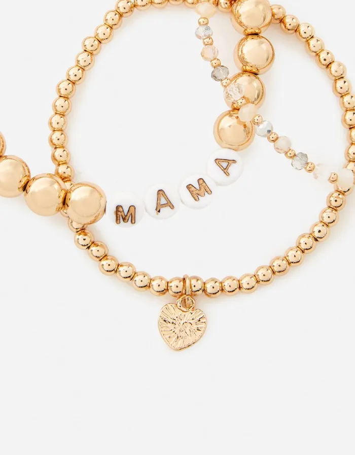Accessorize Mama Stretch Bracelet Set Women Bracelets
