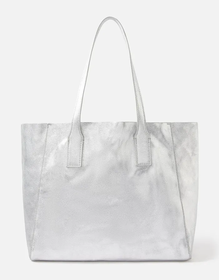 Accessorize Melinda Leather Shopper Women Leather Bags