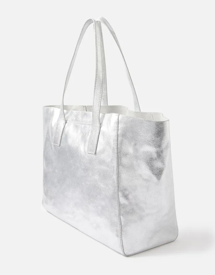 Accessorize Melinda Leather Shopper Women Leather Bags