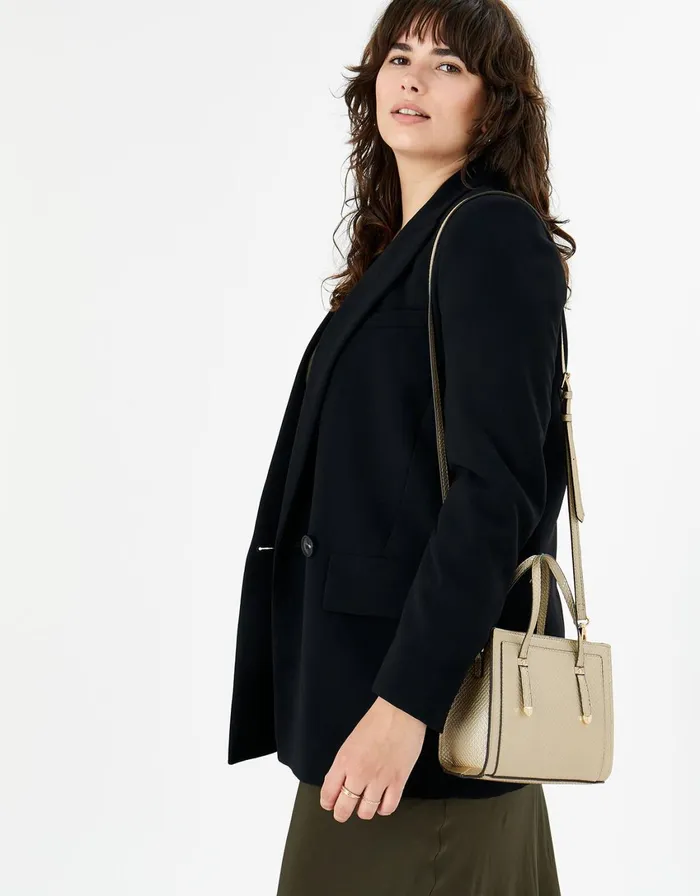 Accessorize Metallic Handheld Bag Women CrossBody Bags