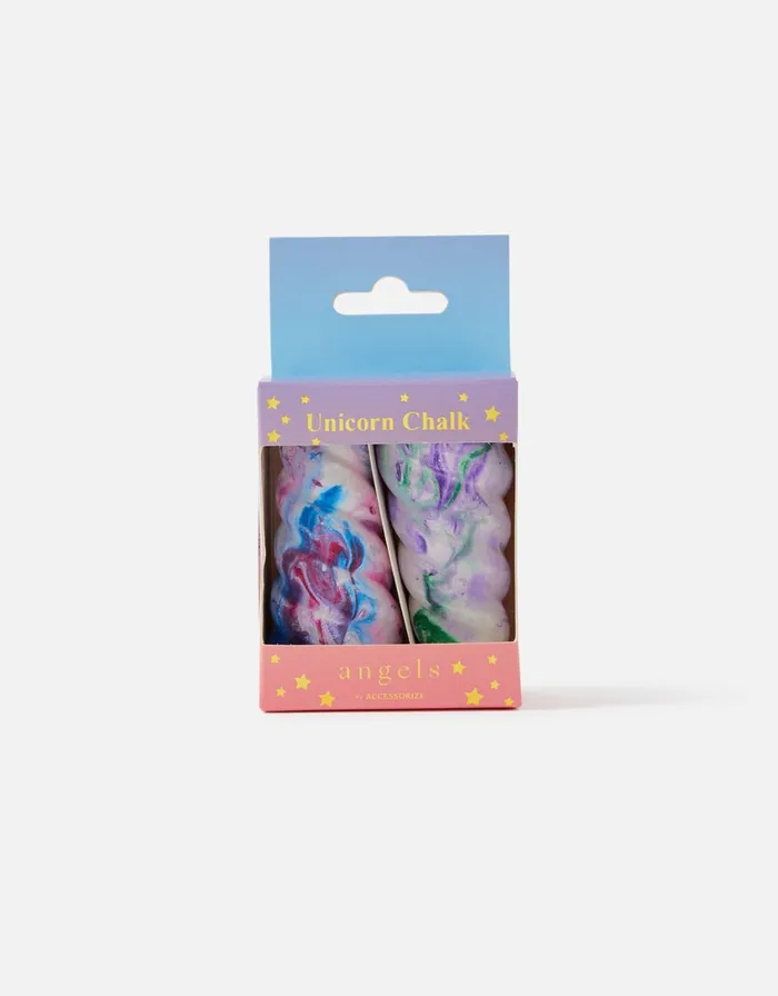 Accessorize Ombre Unicorn Horn Chalk Set GirlsWomen Stationery