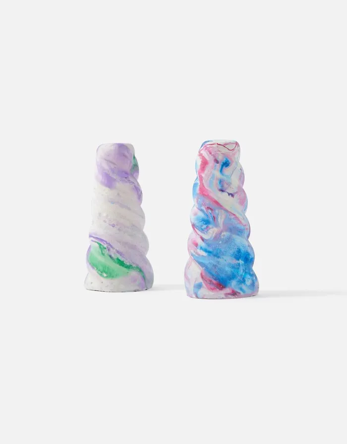 Accessorize Ombre Unicorn Horn Chalk Set GirlsWomen Stationery