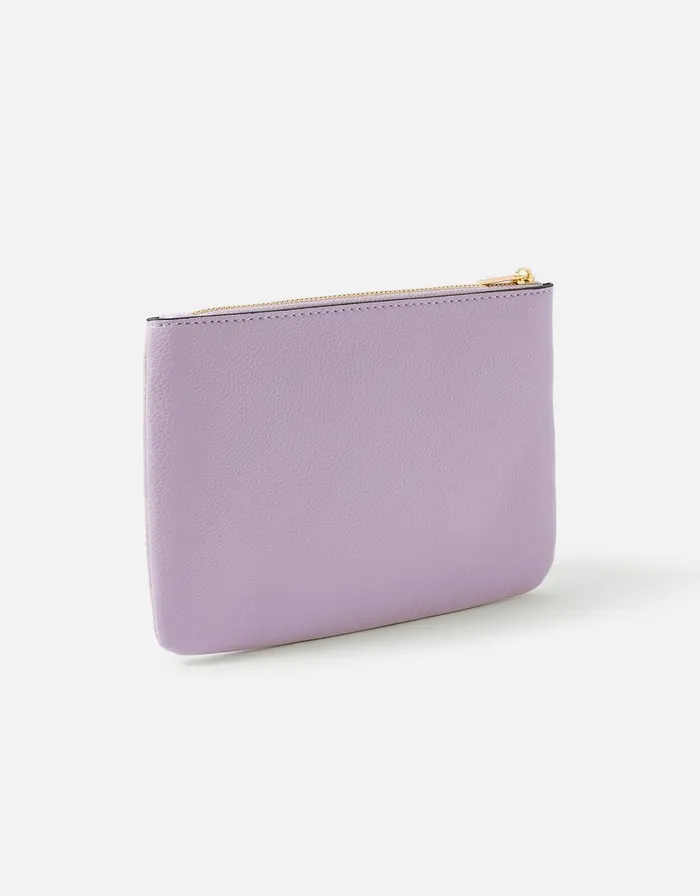 Accessorize Pippa Pouch Purple Lilac Women Purses and Wallets
