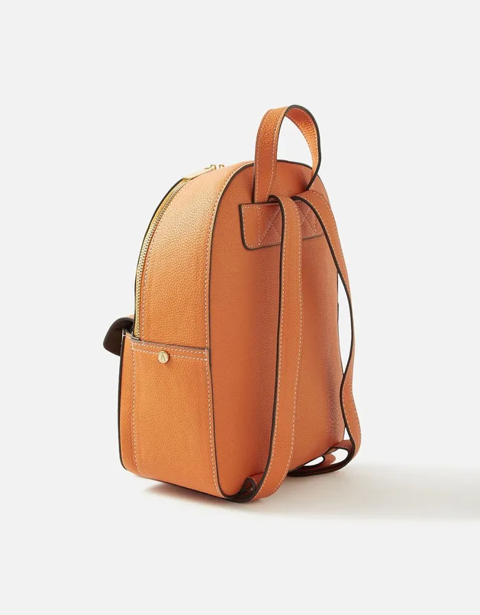 Accessorize Ricki Small Backpack Orange Orange Women Backpacks