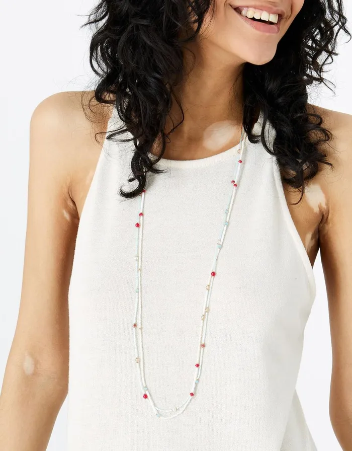 Accessorize Romantic Ramble Beaded Necklace Set Women Necklaces