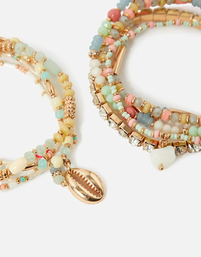 Accessorize Seascape Bracelet Stretch Multipack Women Bracelets
