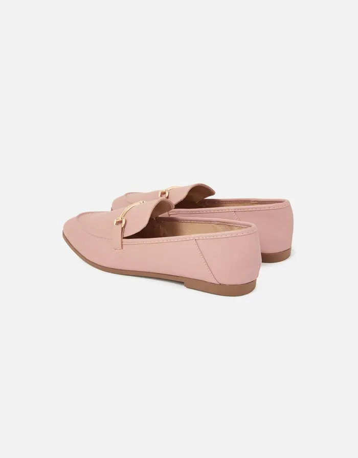 Accessorize Tapered Loafers Nude Nude Women Flat Shoes