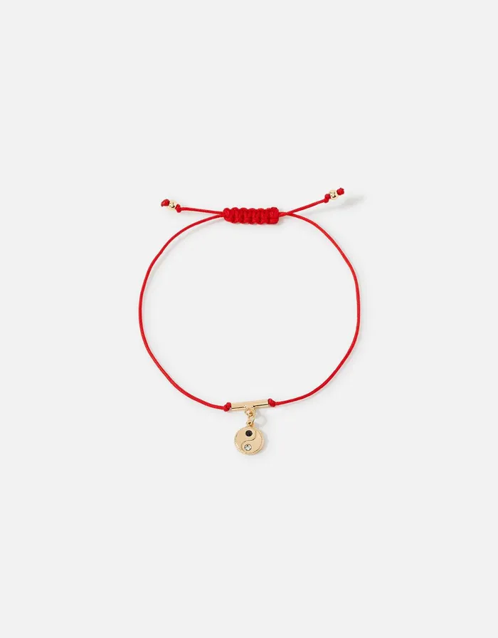 Accessorize Thread Peace Charm Bracelet Women Bracelets