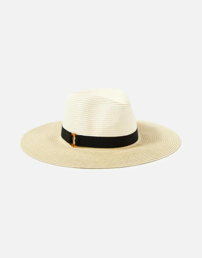 Accessorize Tortoise Fedora Natural Natural Women Hats