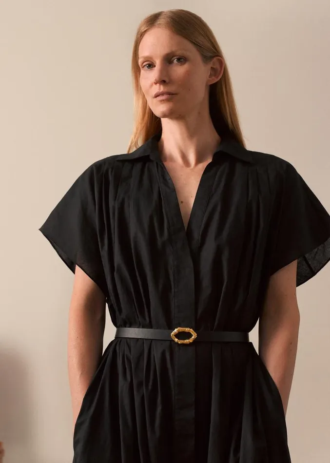 Adam Lippes Belts Bamboo Buckle Belt Gold 8211 Women