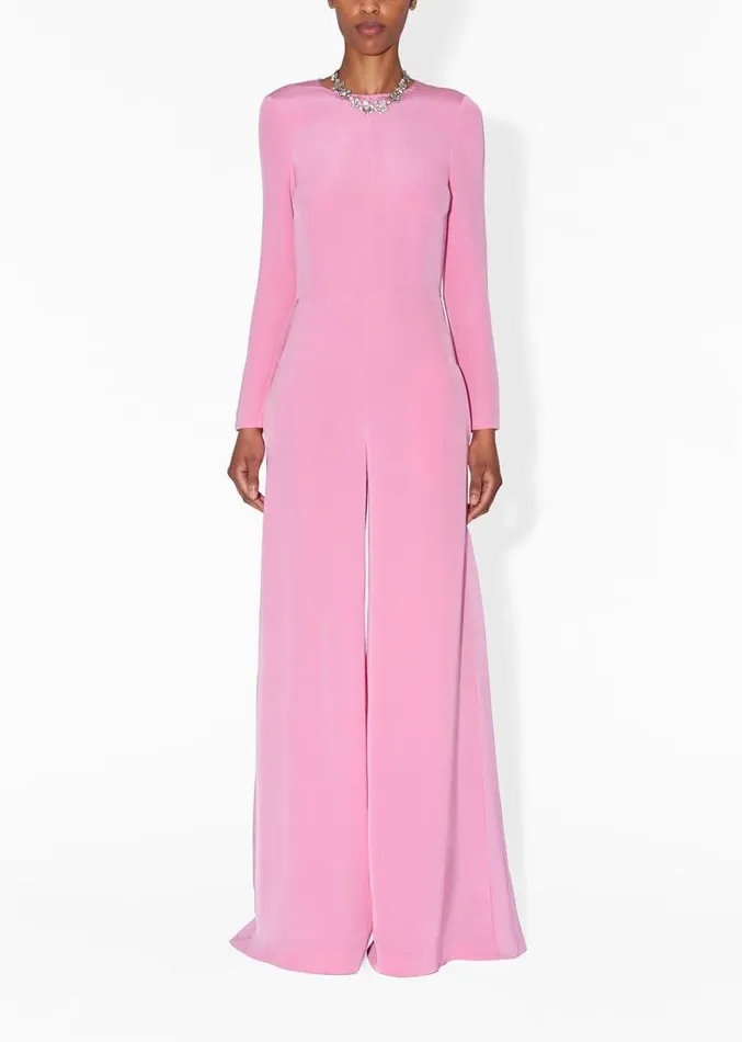Adam Lippes Dresses and Jumpsuits Jumpsuit In Silk Crepe Pink 8211 Women