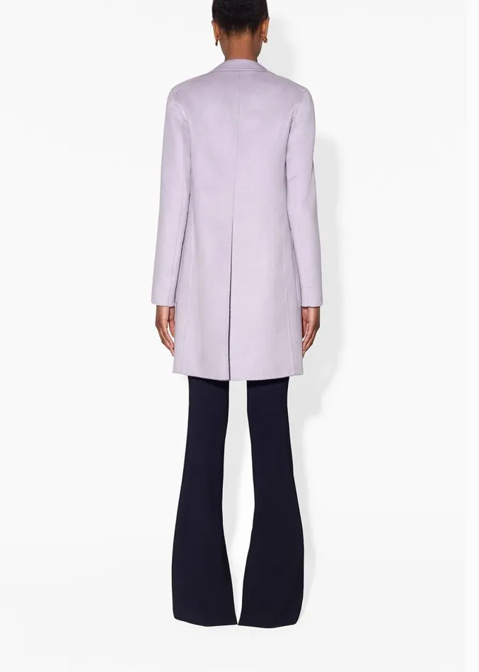 Adam Lippes Jackets and Coats Car Coat In Zibelline Cashmere Lilac 8211 Women