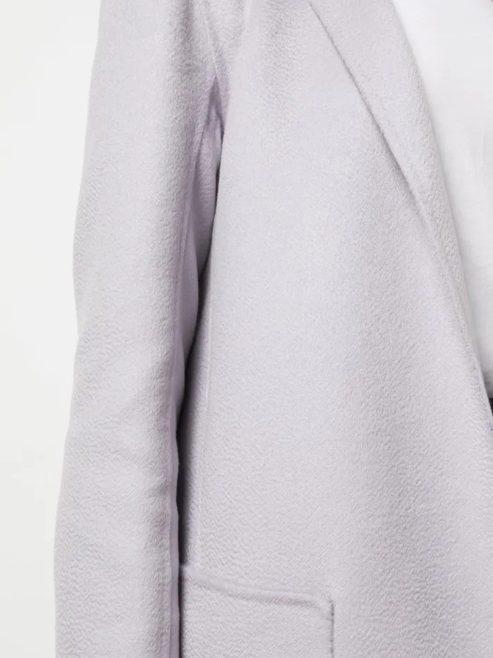 Adam Lippes Jackets and Coats Car Coat In Zibelline Cashmere Lilac 8211 Women