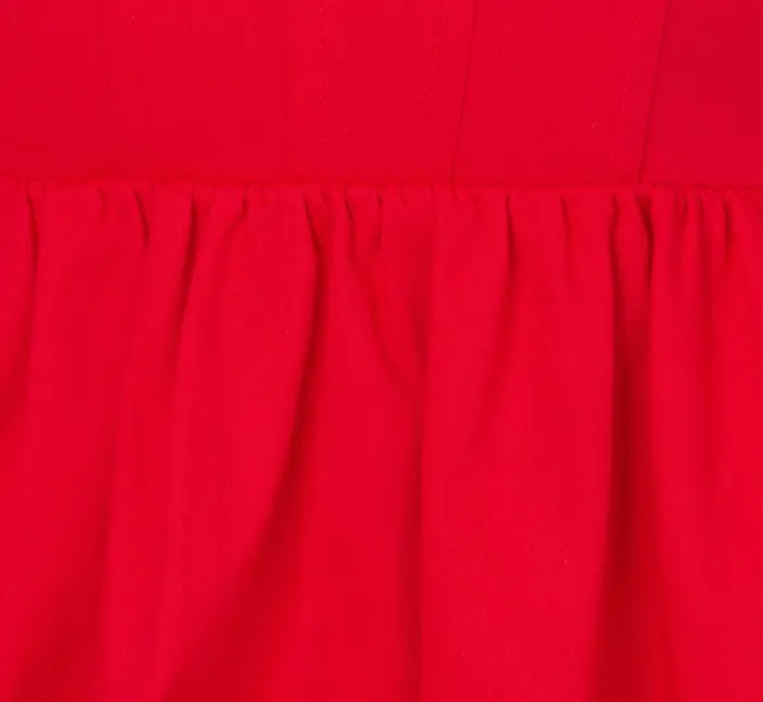 Adrianna Papell Day Dresses Square Neck Bubble Dress In Scarlet 8211 Women