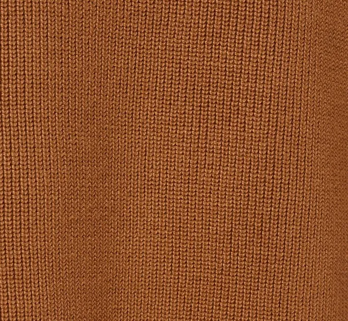 Adrianna Papell Sweaters Crew Neck Pullover Sweater With Tipped Details In Camel Bluemoon 8211 Women
