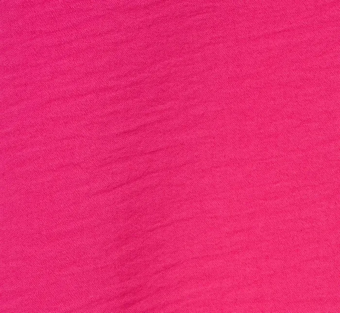 Adrianna Papell Tops and Blouses Long Sleeve Covered Button Up Top With V Neck In Hot Pink 8211 Women