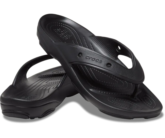 AllTerrain Flip Black Men Crocs FlipFlops