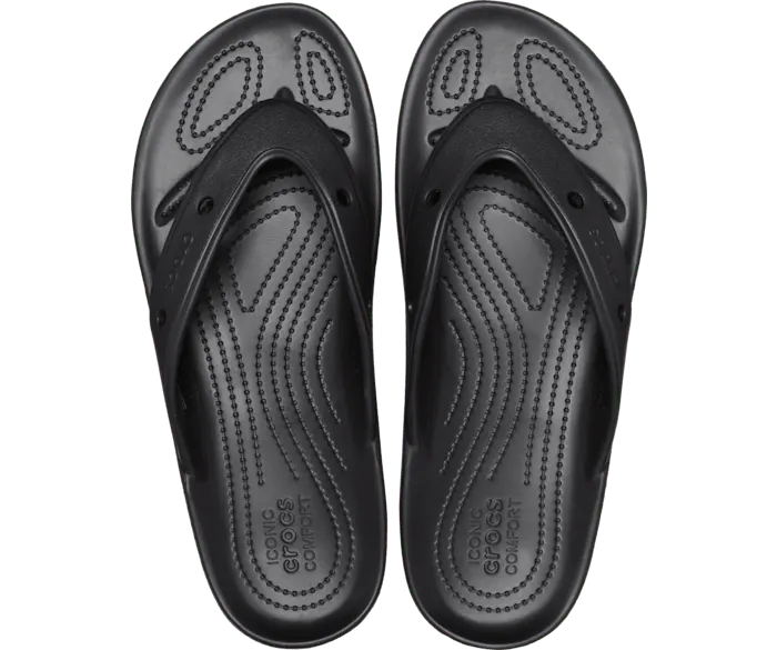 AllTerrain Flip Black Men Crocs FlipFlops