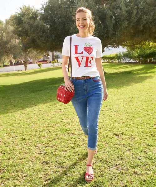 All The Love Tee White Tops Tunics and Blouses Joebrowns Apparel All The Love Tee White Tops Tunics and Blouses Joebrowns Apparel