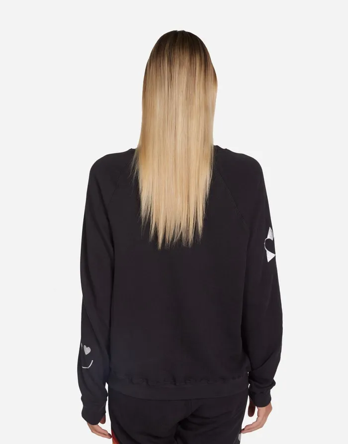 Anela Love Collage Onyx Women039s Lauren Moshi Long Sleeve