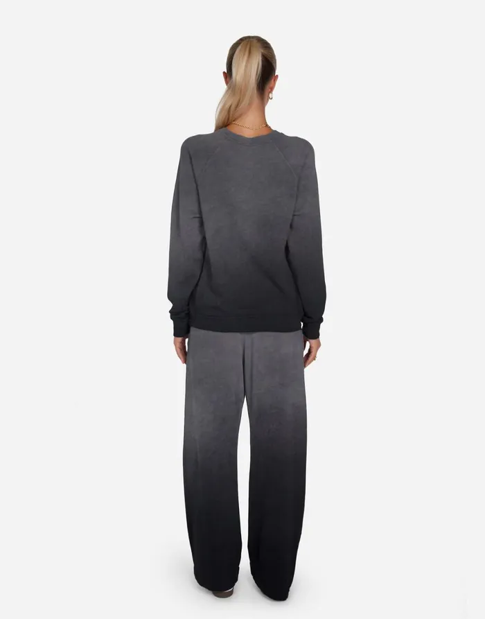 Anela Ombre Star Jet Black Ombre Women039s Lauren Moshi Long Sleeve
