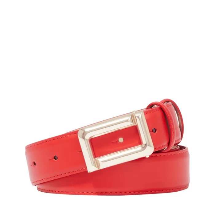 Angele Belt Kiss Red Women Lancel Belts
