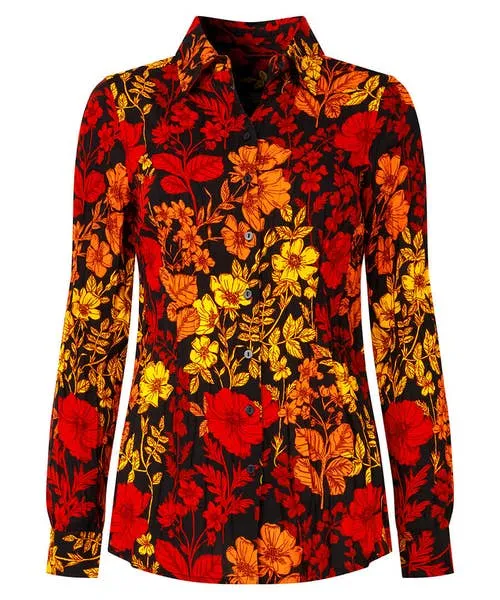 Apparel Autumn Days Crinkle Blouse Black Tops Tunics and Blouses Joebrowns Apparel Autumn Days Crinkle Blouse Black Tops Tunics and Blouses Joebrowns