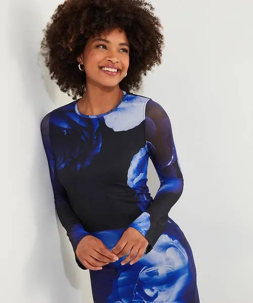 Apparel Joebrowns Dare To Be Different Mesh Dress Blue Dresses Apparel Joebrowns Dare To Be Different Mesh Dress Blue Dresses