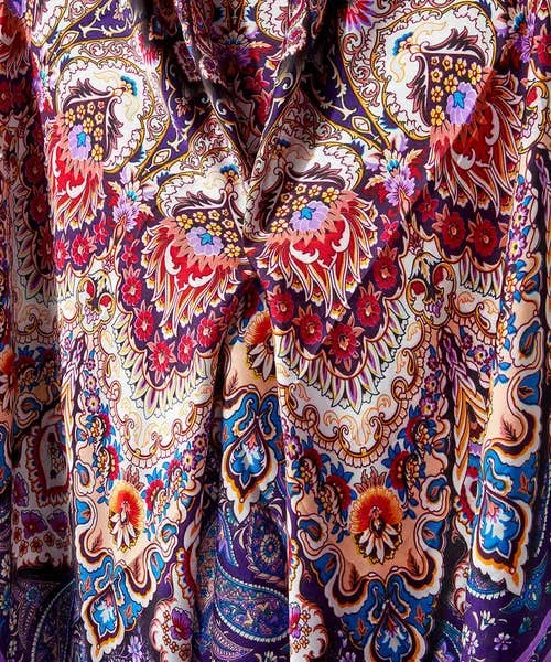 Apparel Kaleidoscope Silky Scarf Purple Accessories and Jewellery Joebrowns Apparel Kaleidoscope Silky Scarf Purple Accessories and Jewellery Joebrowns
