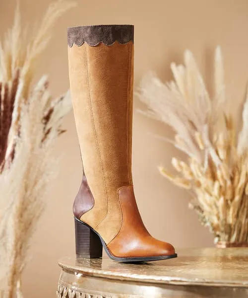Apparel Shoes Sandals and Boots Joebrowns Made You Look Suede Leather Boots Tan Multi