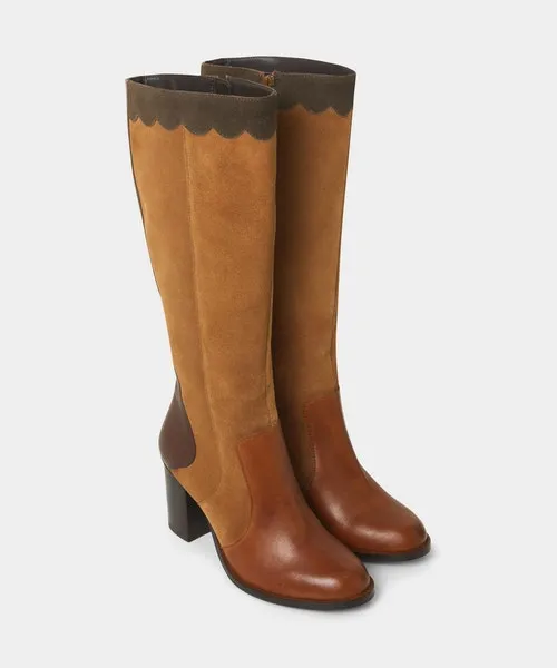 Apparel Shoes Sandals and Boots Joebrowns Made You Look Suede Leather Boots Tan Multi